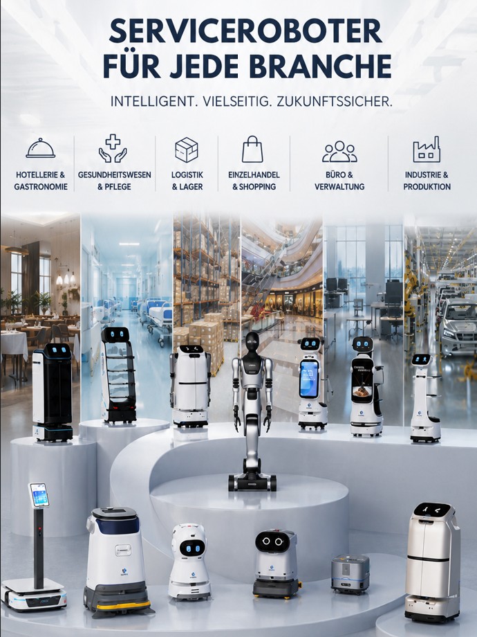 Serviceroboter_Smartphone1 Serviceroboter wird per Smartphone-App gesteuert