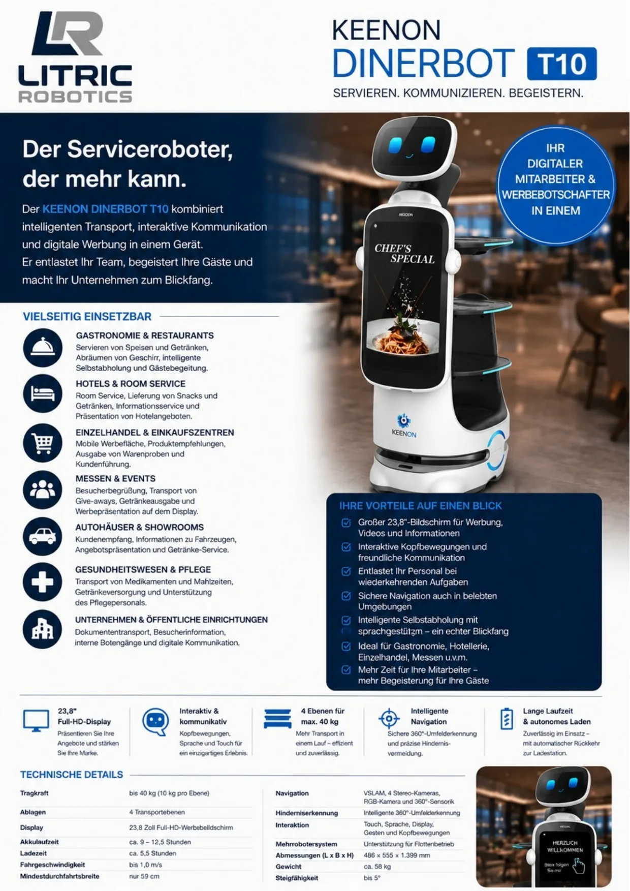 DINERBOT T10 Flyer